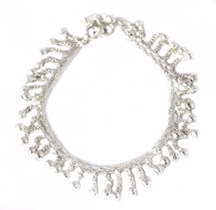 Silver Fashion Anklets