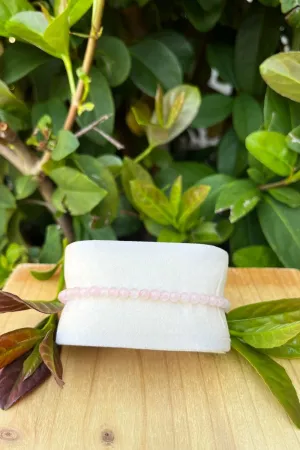 Sivalya Rose Quartz Gemstone Beaded Bracelet