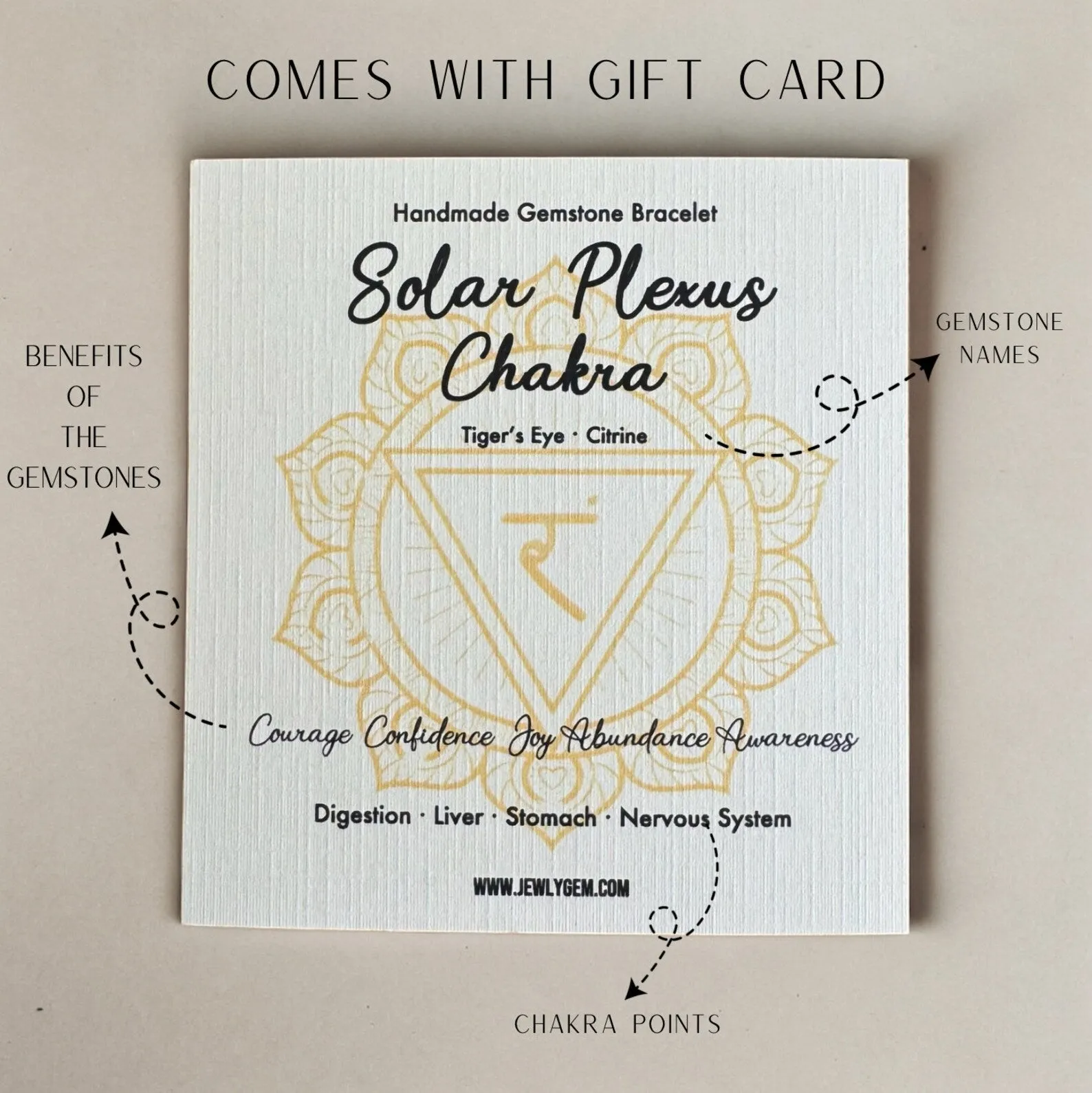 Solar Plexus Chakra Bracelet