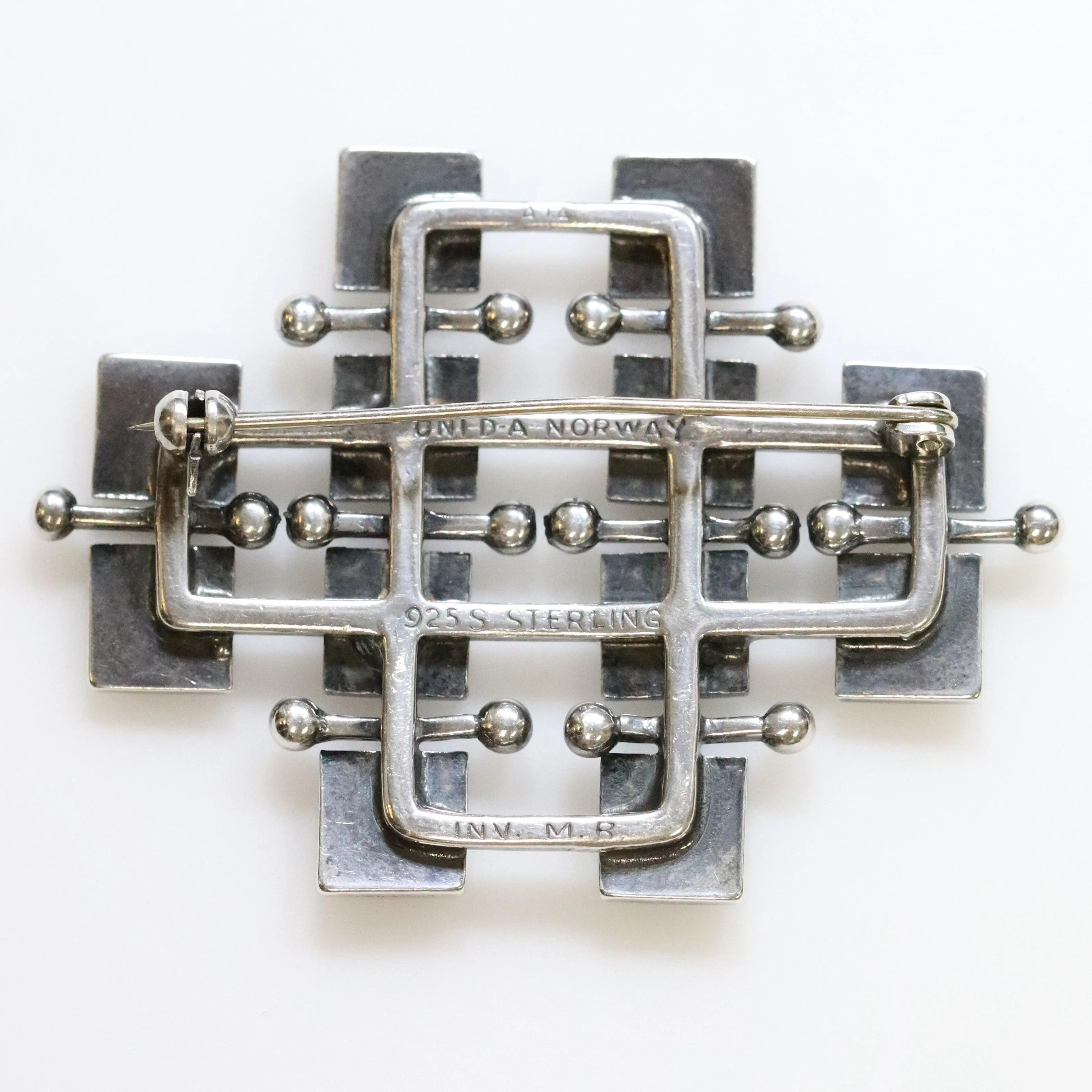 SOLD OUT: Vintage David Andersen Jewelry | Uni David-Andersen Modernist Brooch