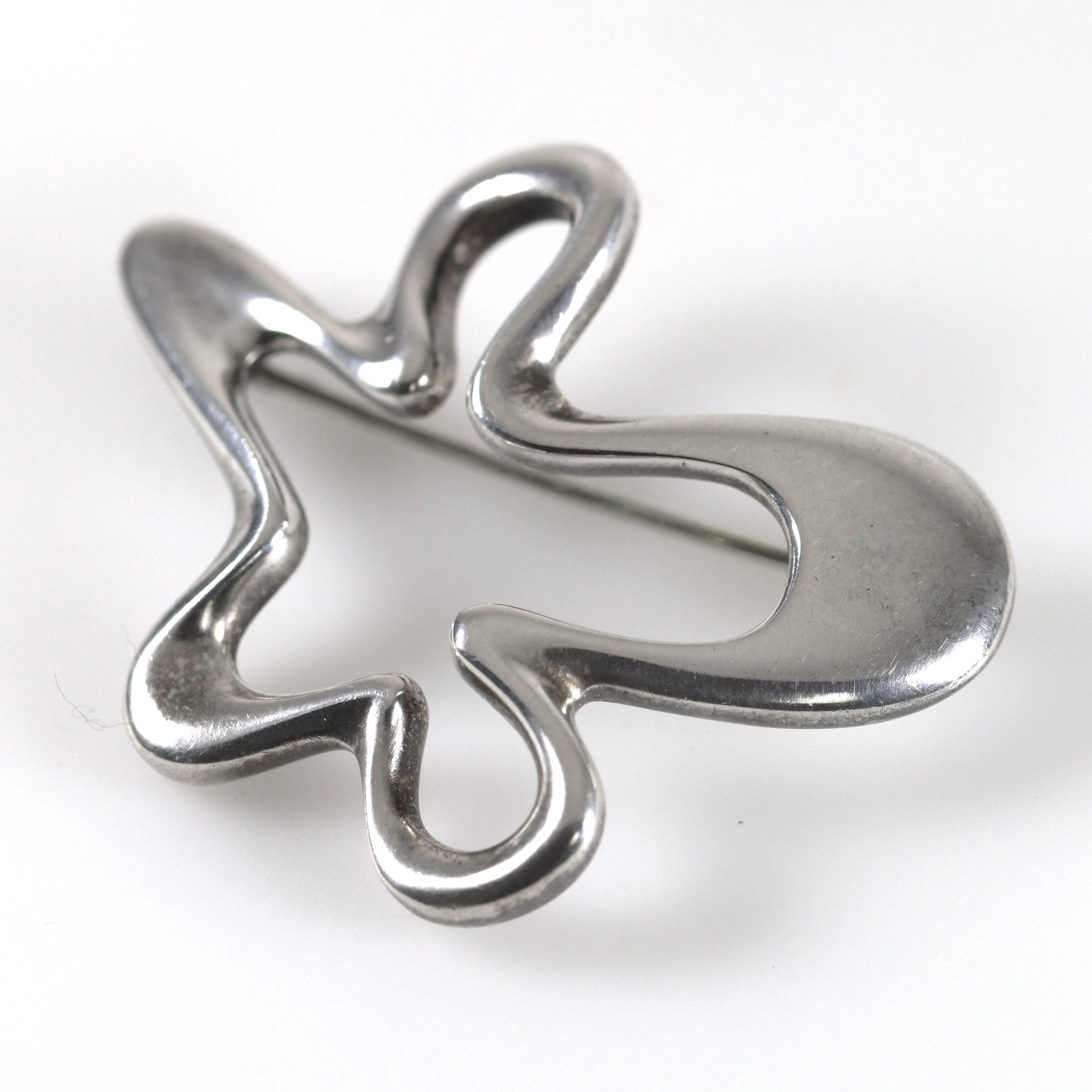SOLD OUT: Vintage Georg Jensen Jewelry | Henning Koppel Abstract Pin 321