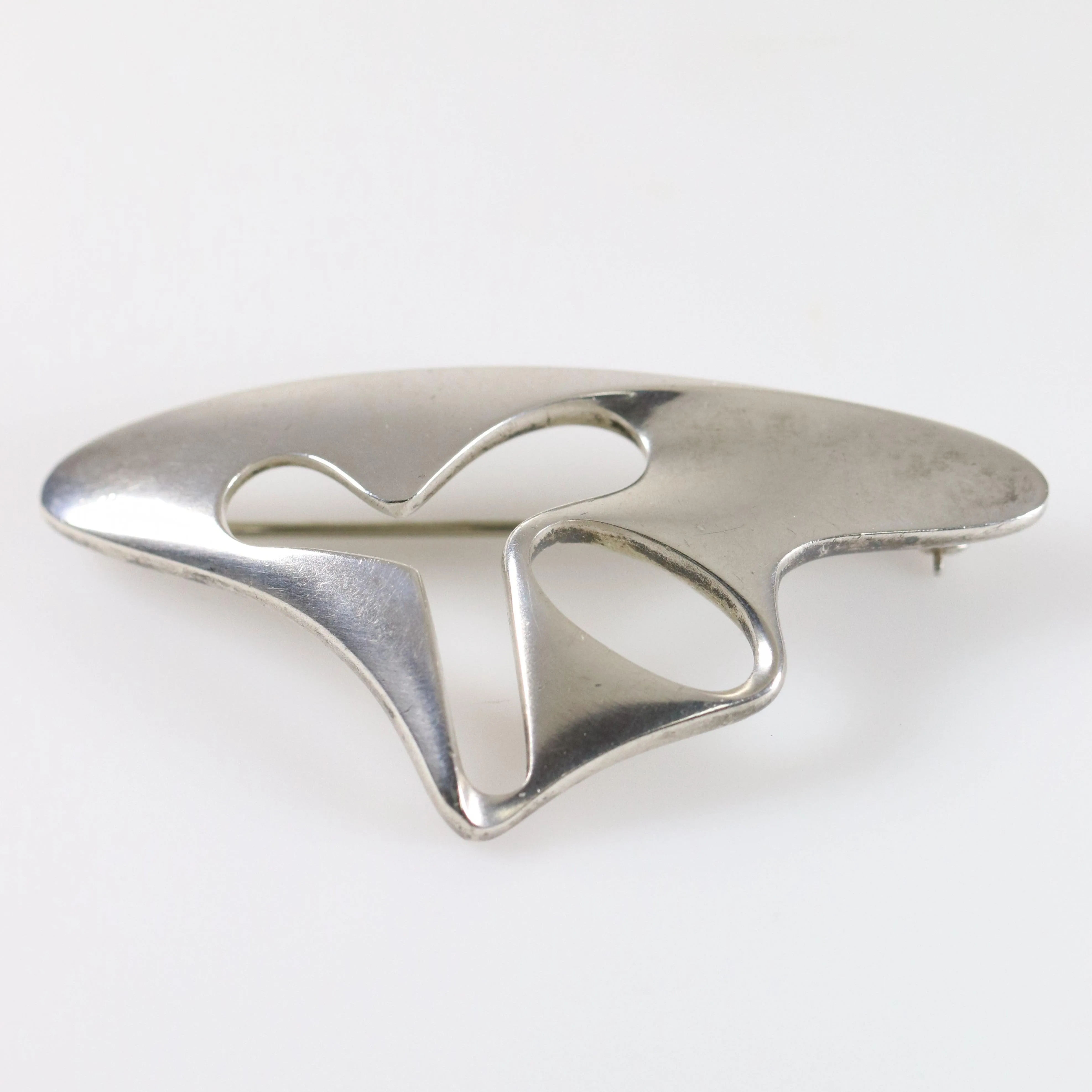 SOLD OUT: Vintage Georg Jensen Jewelry | Henning Koppel Modernist Abstract Brooch 325