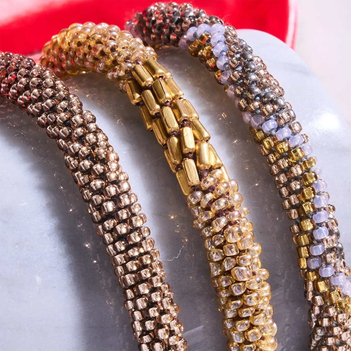 Songbird | Himalayan Glass Bead Bracelet