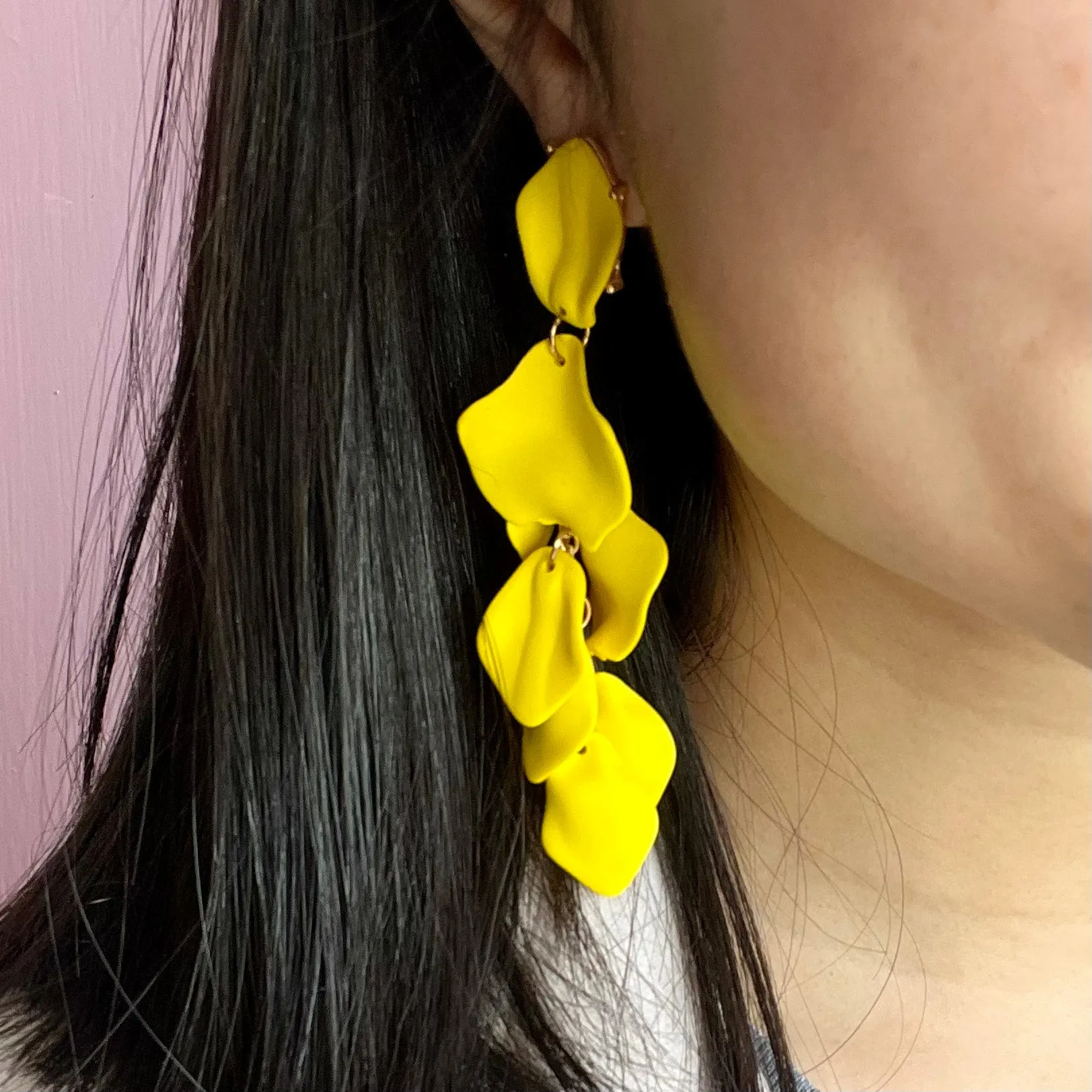 Sophia Petal Dangle Earrings