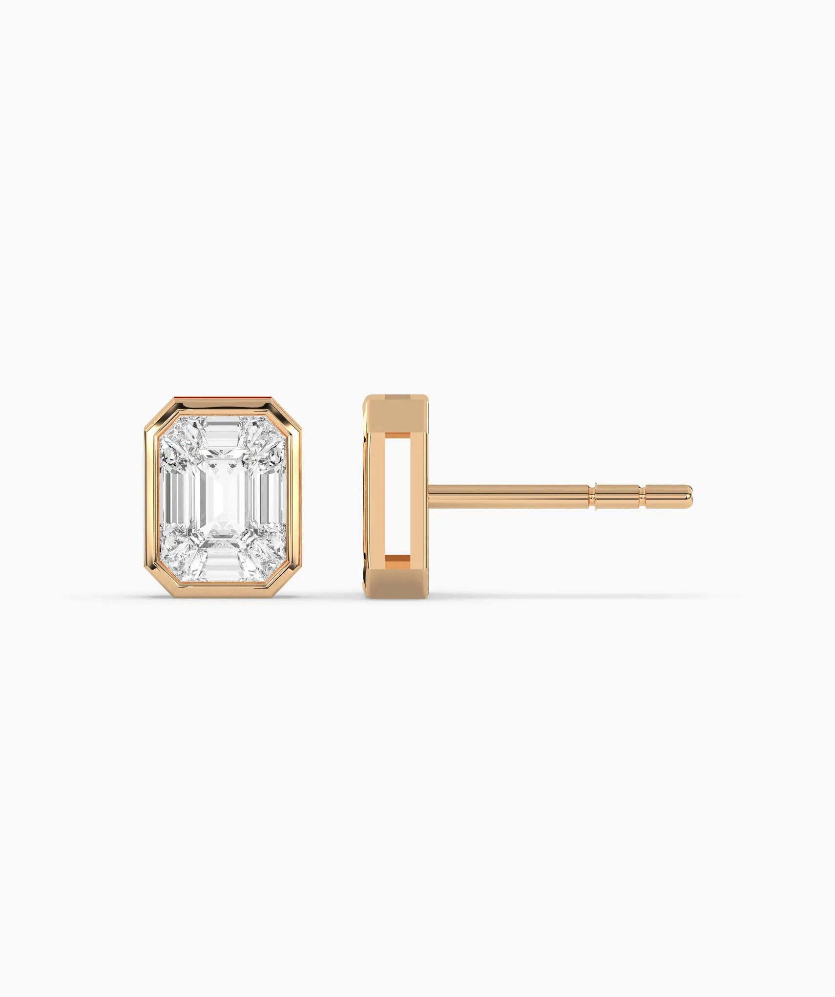 Sophisticated Emerald-Style Studs