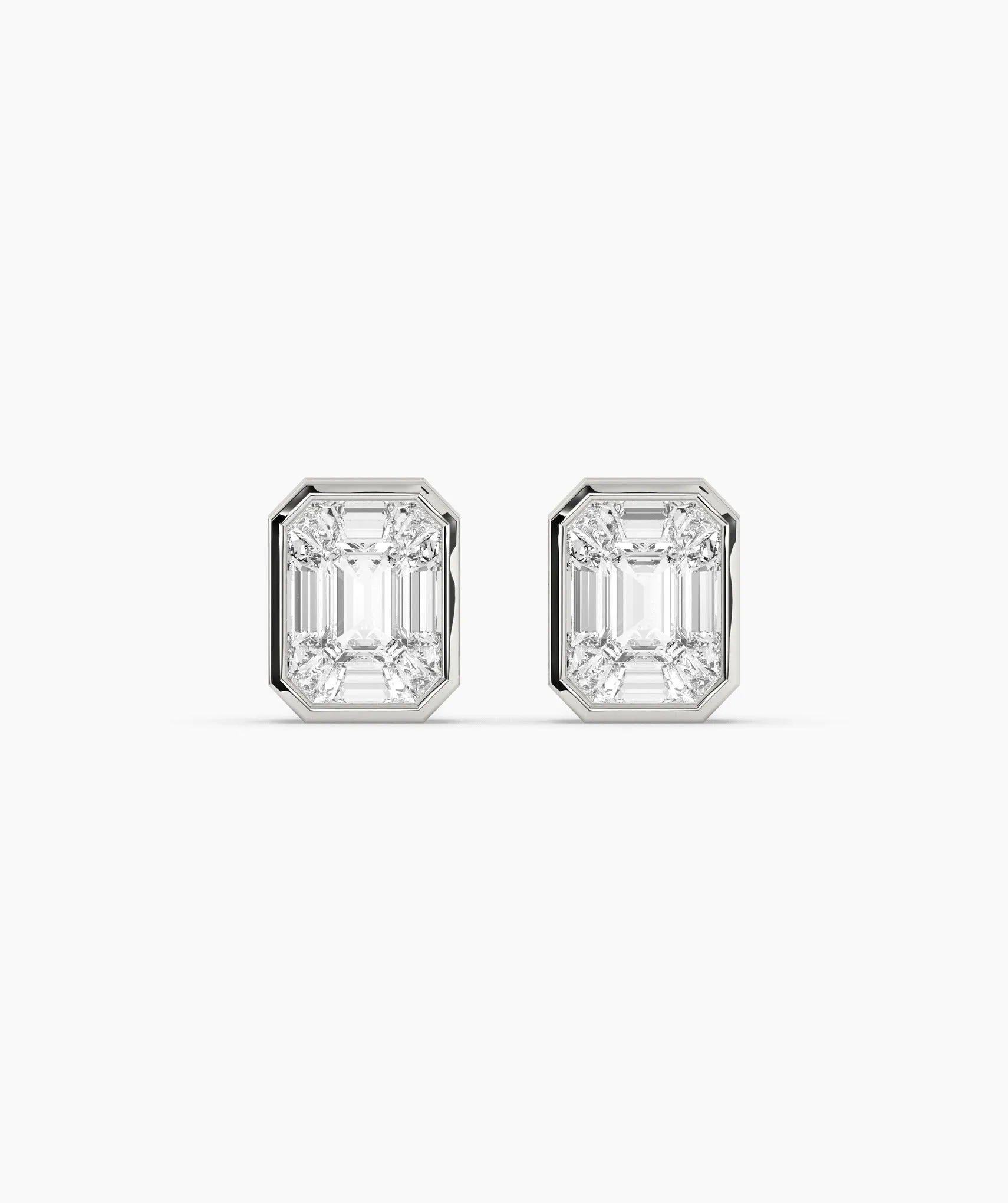 Sophisticated Emerald-Style Studs