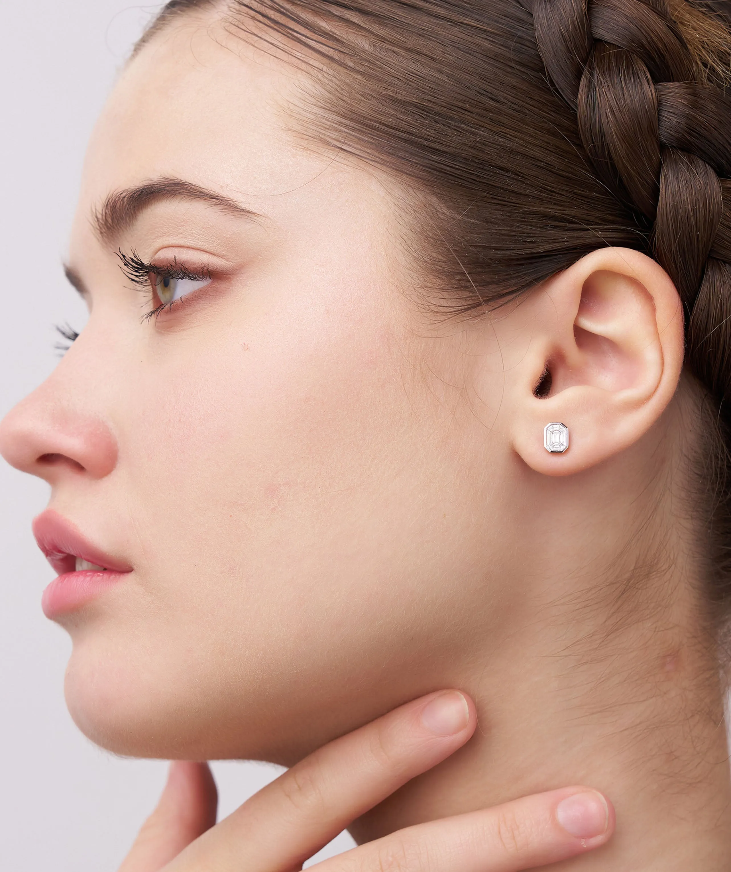 Sophisticated Emerald-Style Studs