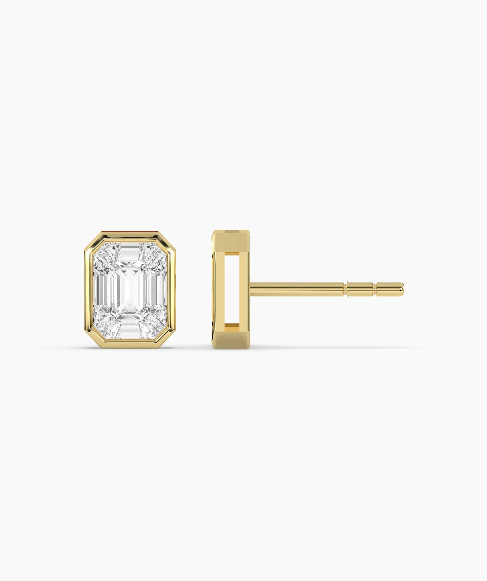 Sophisticated Emerald-Style Studs