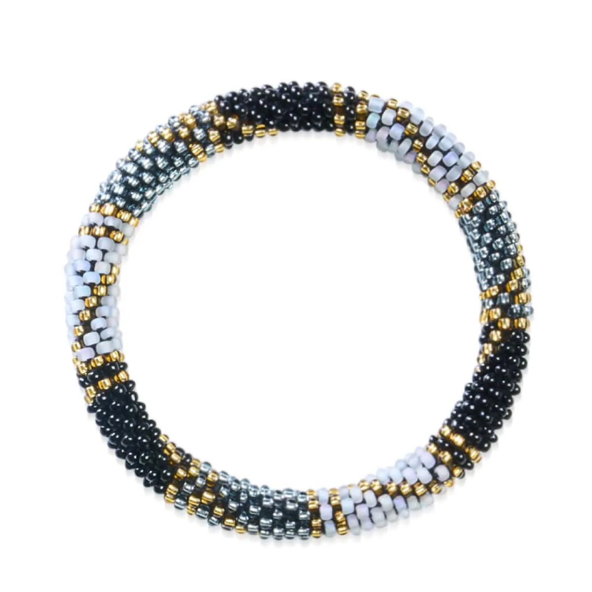 Speckled Hen | Himalayan Glass Bead Bracelet