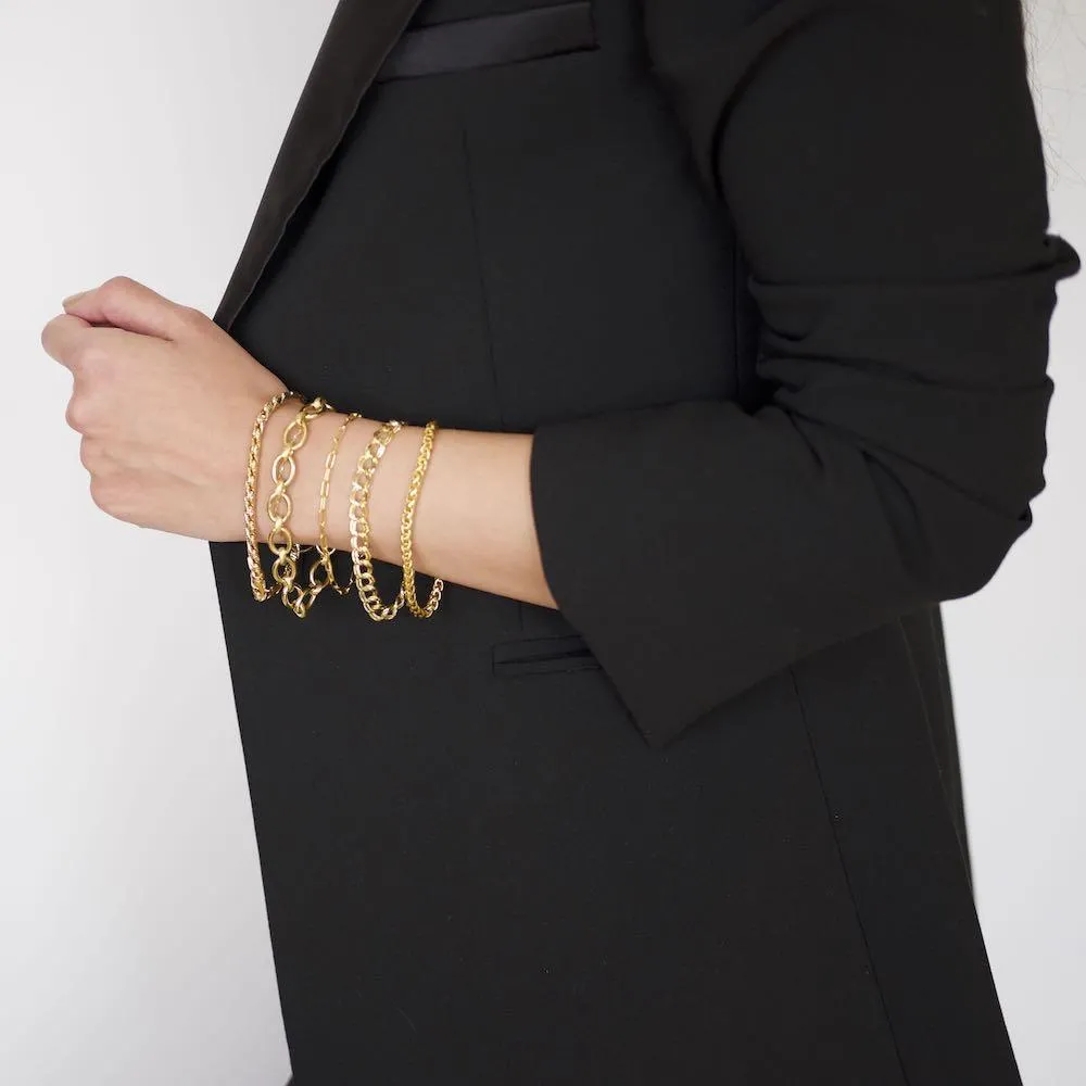 Spiga Gold Bracelet