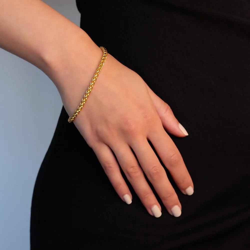 Spiga Gold Bracelet