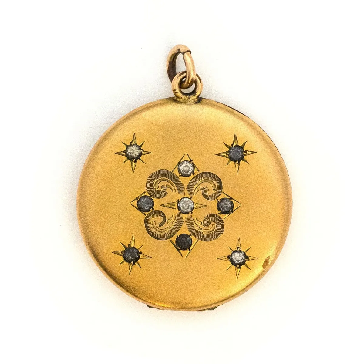Stars in the Sky Antique Locket