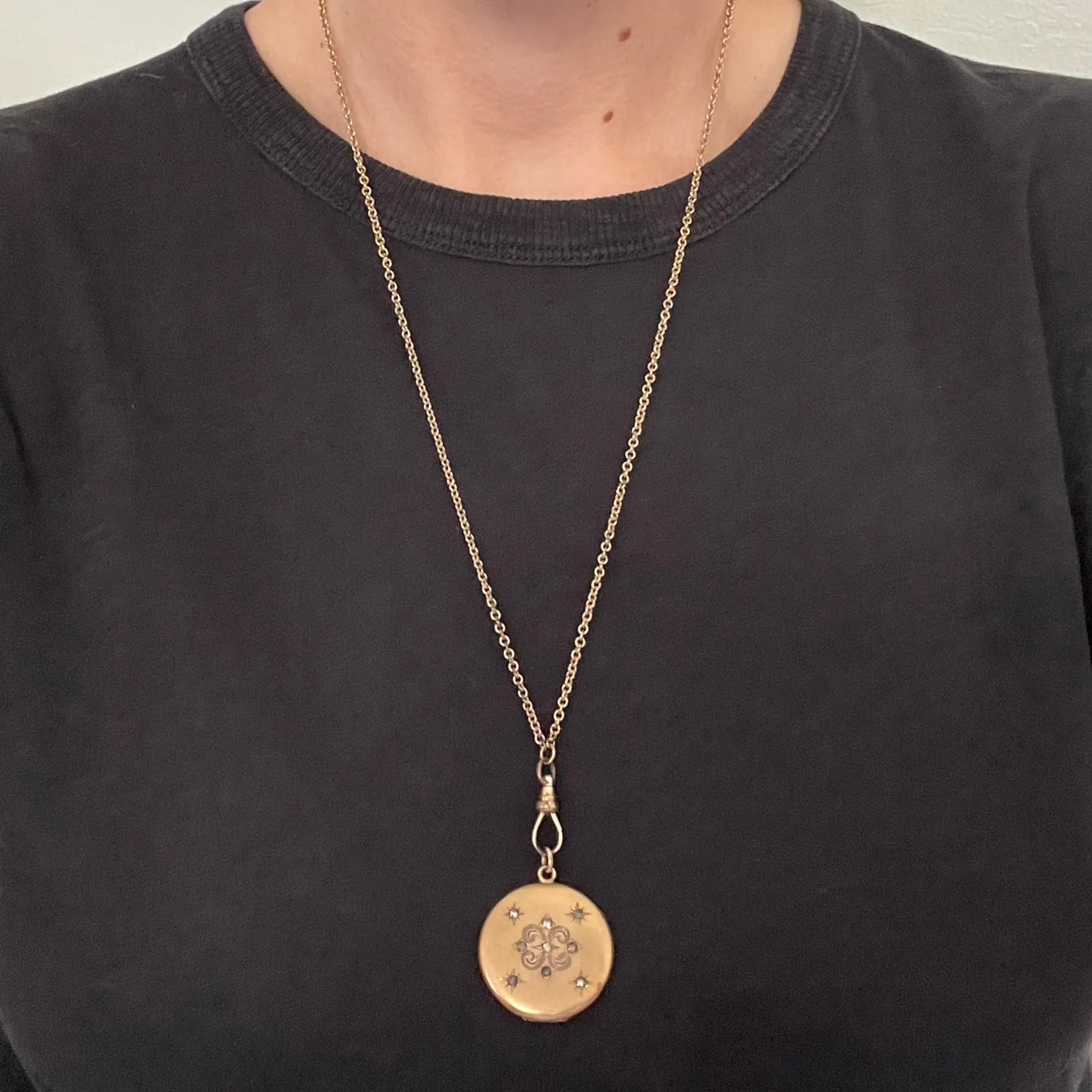 Stars in the Sky Antique Locket