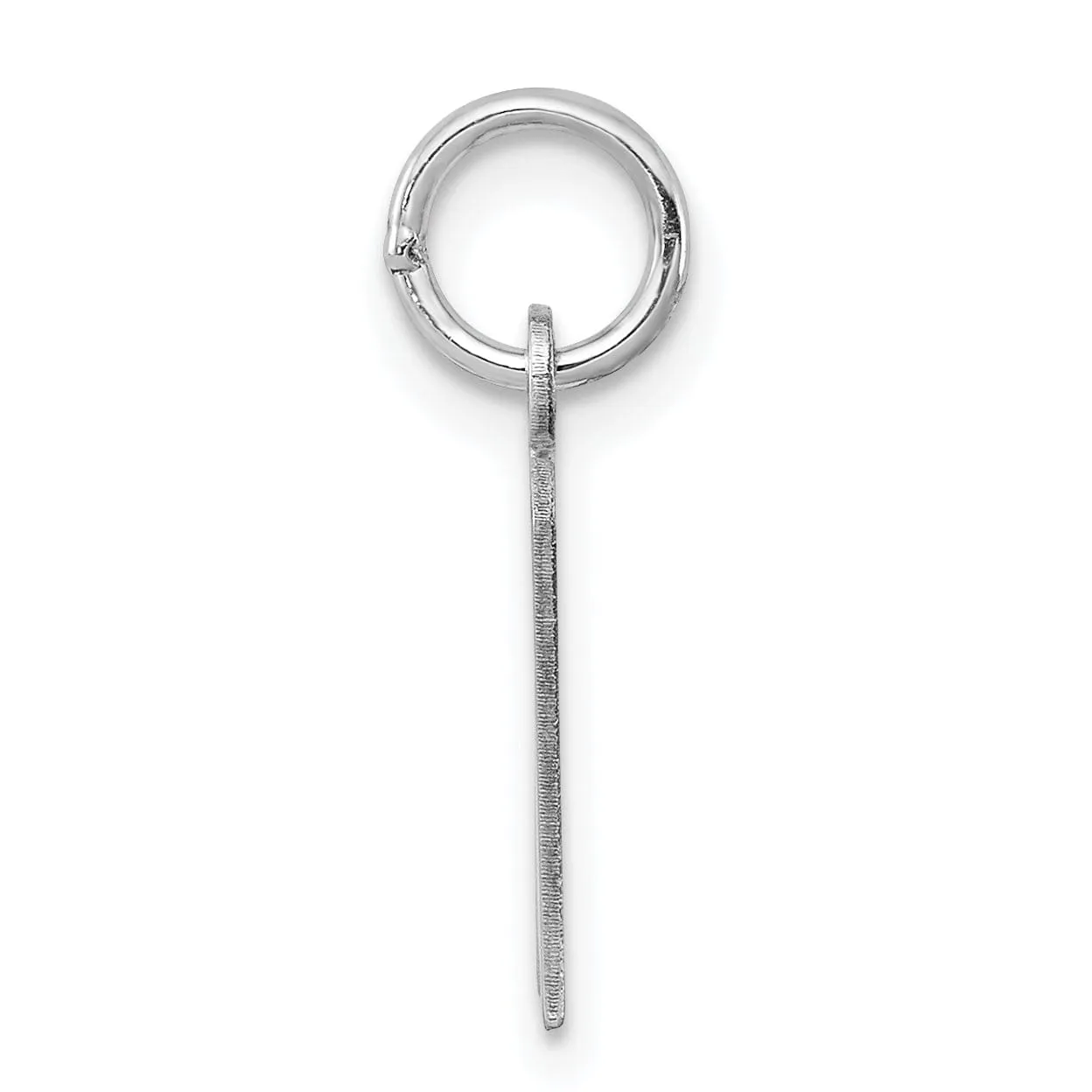 Sterling Silver Small Initial M Charm