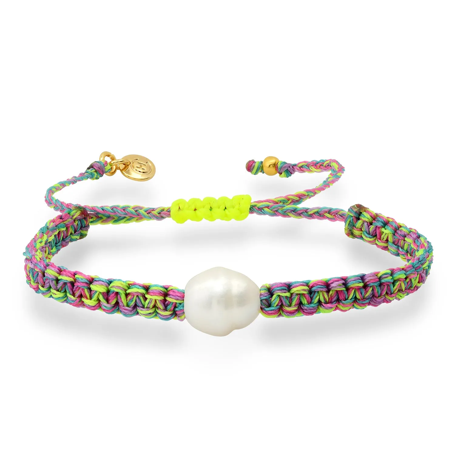 Summertime Multicolored Bracelet with Pearl