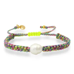 Summertime Multicolored Bracelet with Pearl