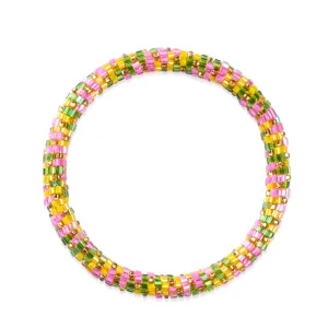 Sunrise Harvest | Himalayan Glass Bead Bracelet