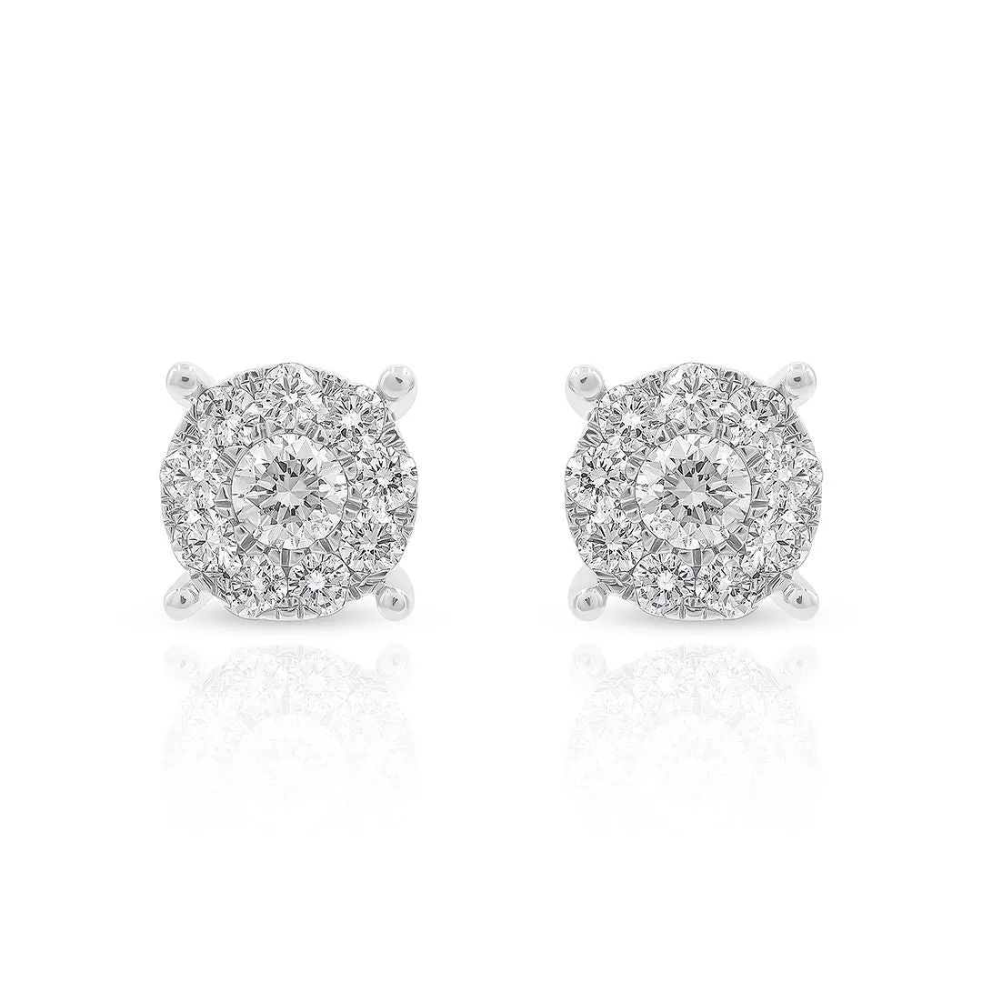 Ten Stud Diamond Earrings XL