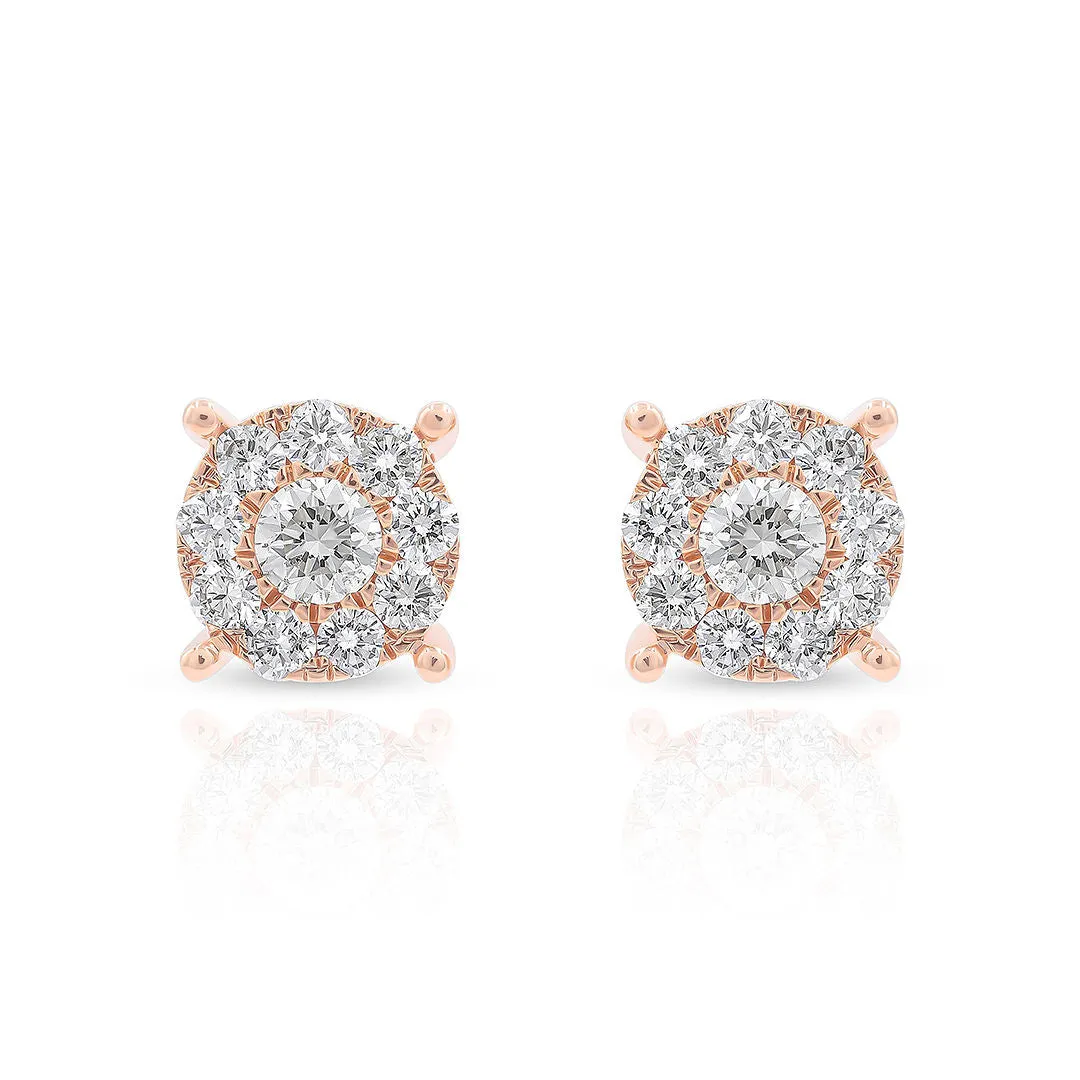 Ten Stud Diamond Earrings XL