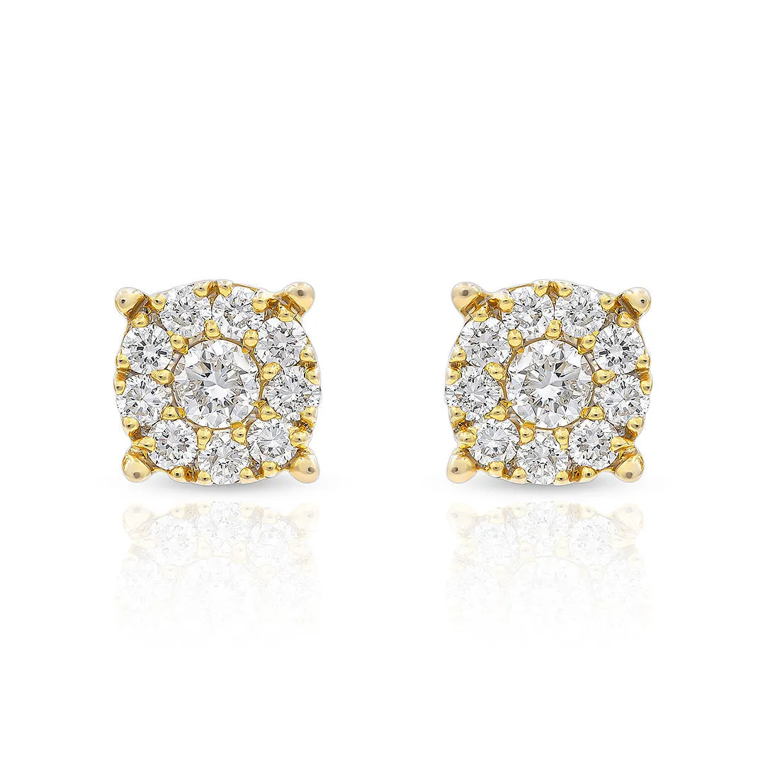 Ten Stud Diamond Earrings XL