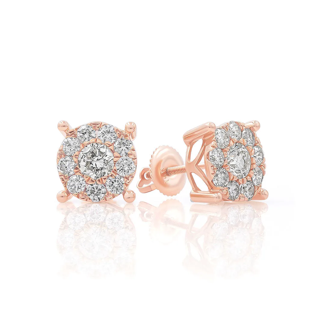 Ten Stud Diamond Earrings XL