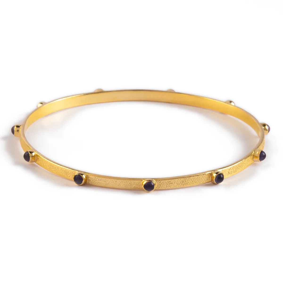 Third Eye Chakra Bangle - Amethyst