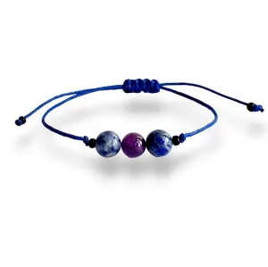 Third Eye Chakra Bracelet for Intuition & Clarity