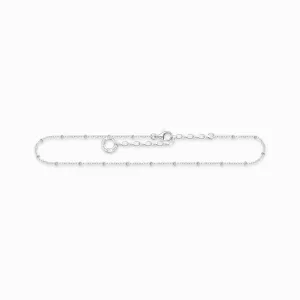 Thomas Sabo Sterling Silver Dots Anklet D