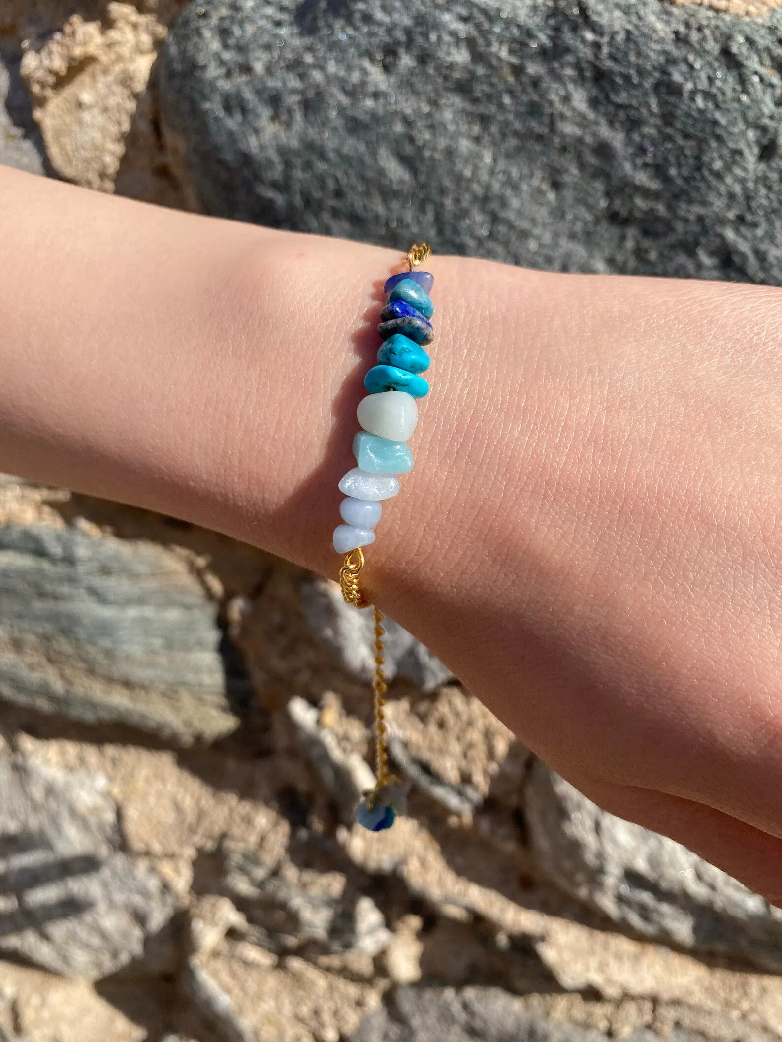 Throat Chakra Bracelet