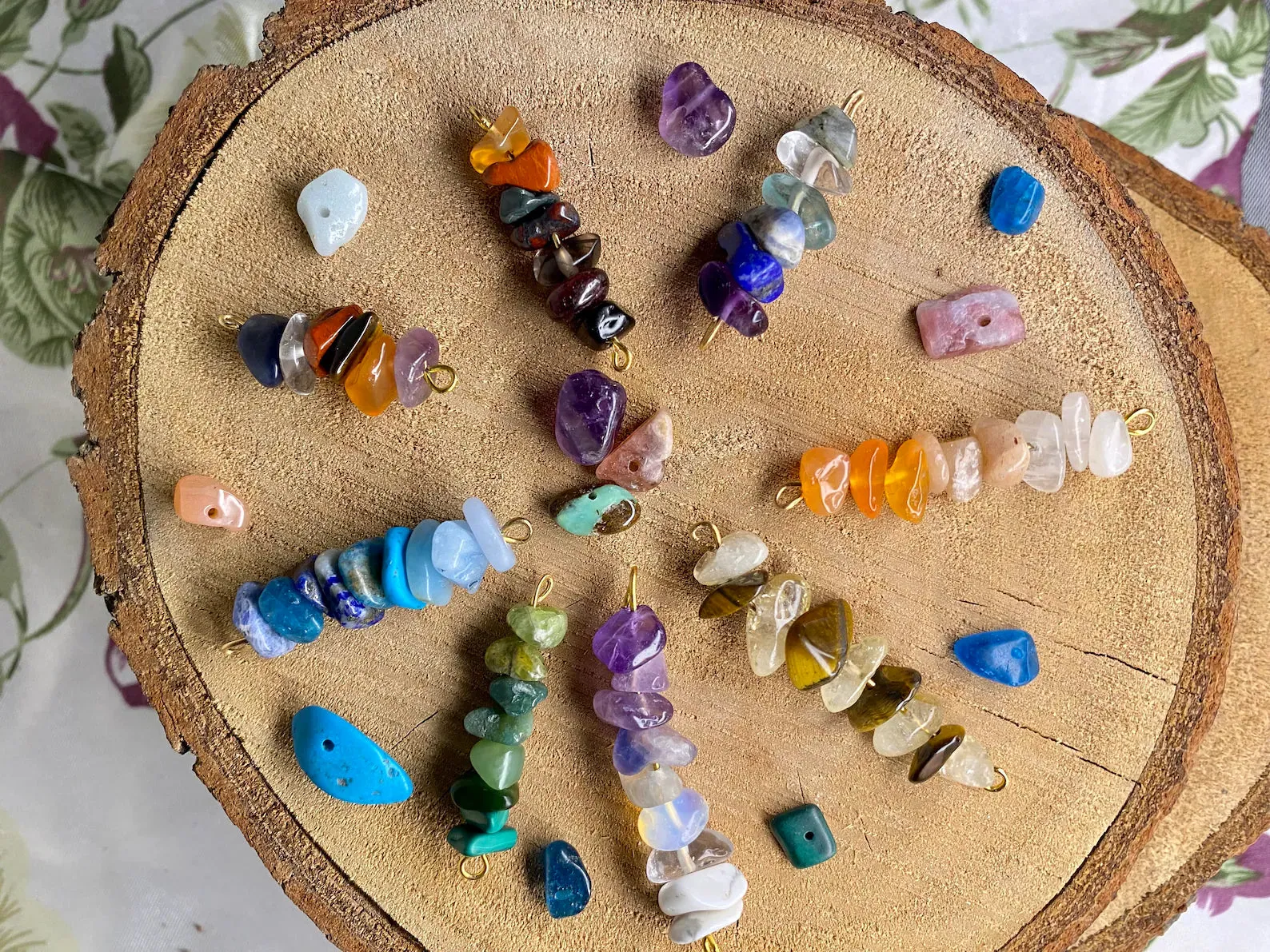Throat Chakra Gemstone Bracelet