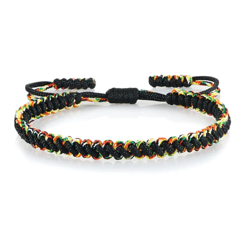 Tibetan Buddhist Lucky Woven Rope Bracelet