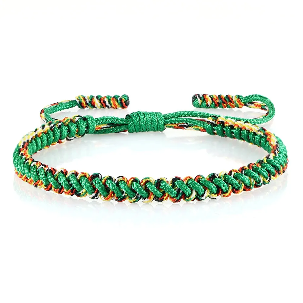 Tibetan Buddhist Lucky Woven Rope Bracelet