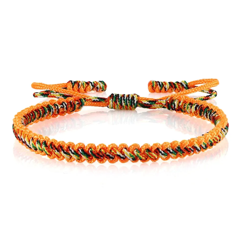 Tibetan Buddhist Lucky Woven Rope Bracelet