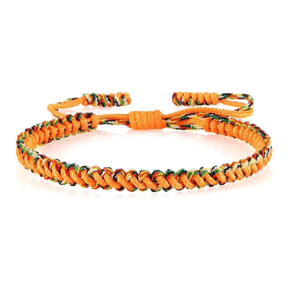 Tibetan Buddhist Lucky Woven Rope Bracelet