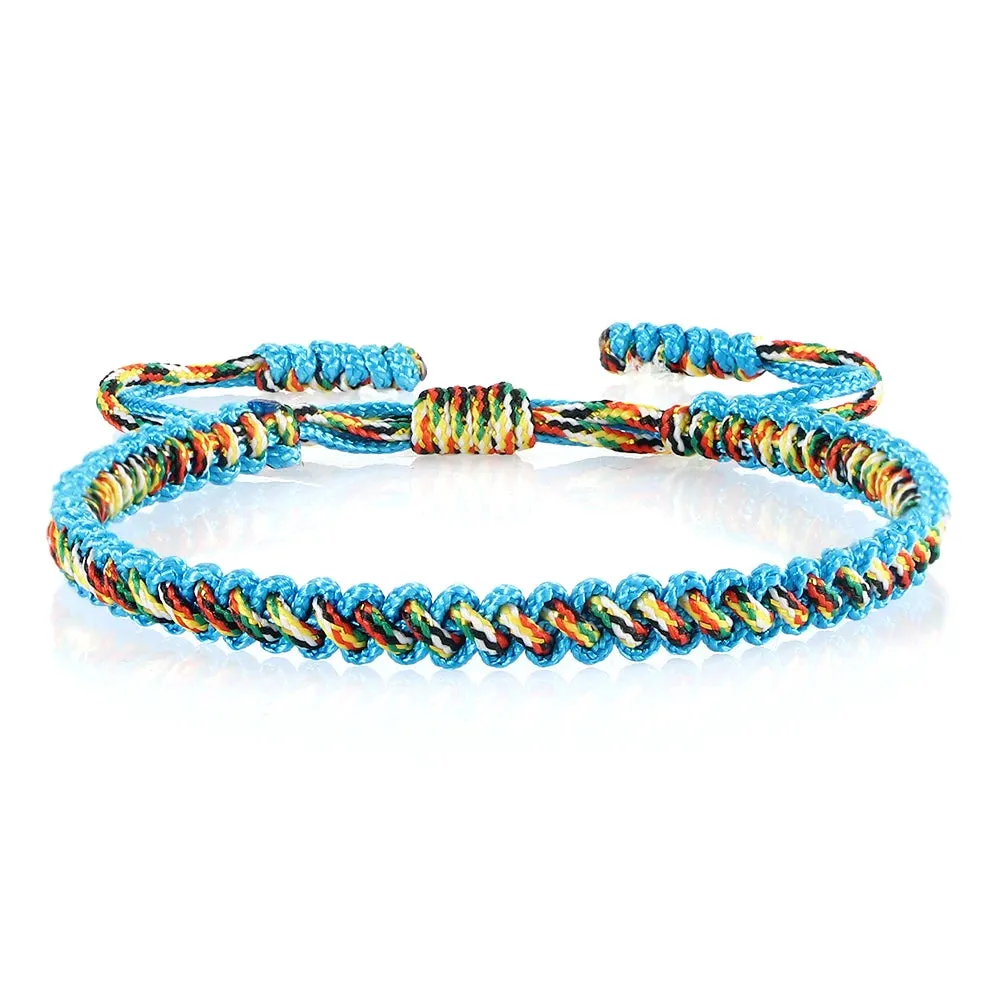 Tibetan Buddhist Lucky Woven Rope Bracelet