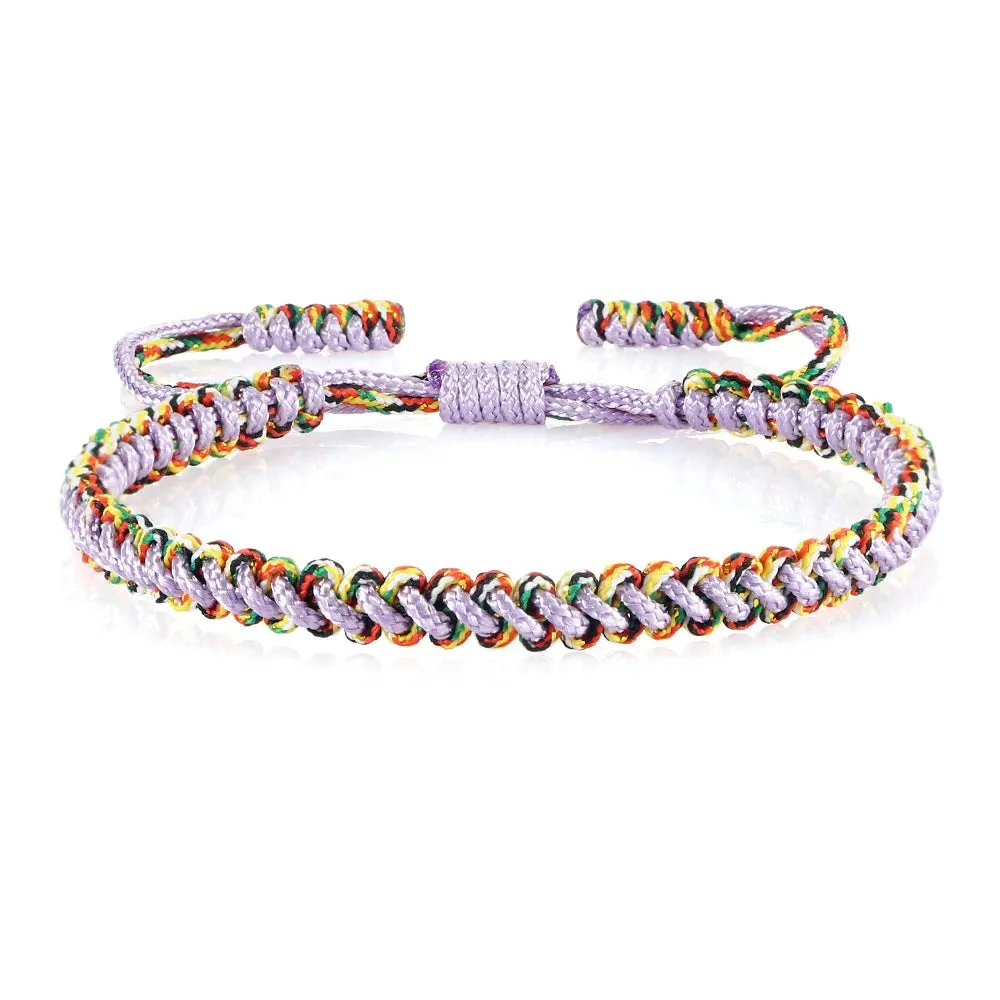 Tibetan Buddhist Lucky Woven Rope Bracelet