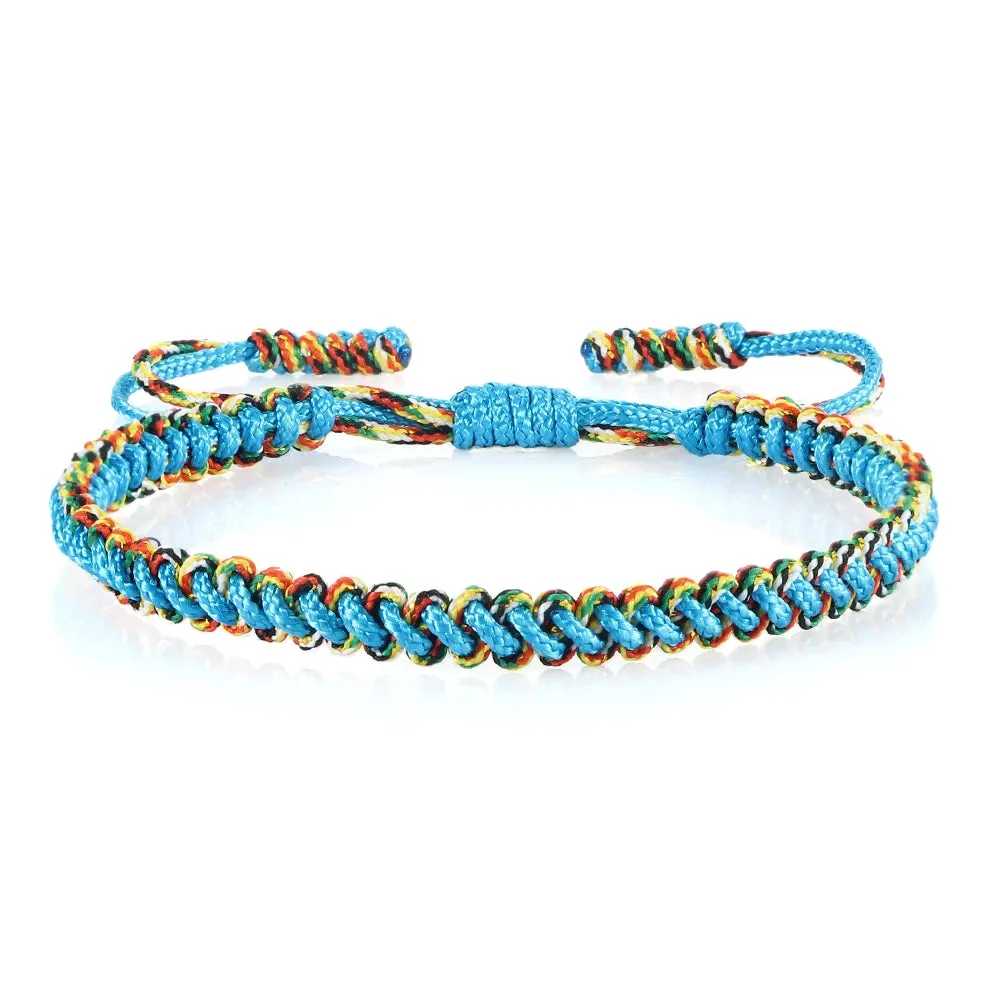 Tibetan Buddhist Lucky Woven Rope Bracelet
