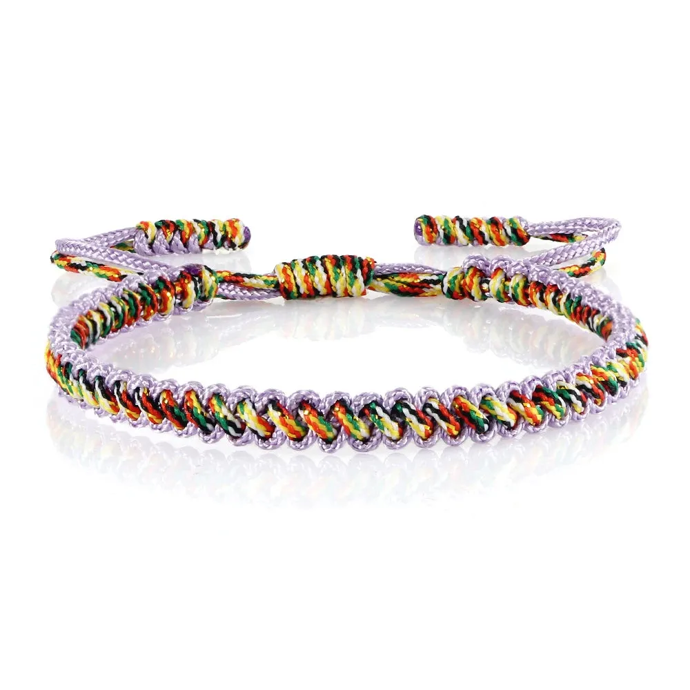 Tibetan Buddhist Lucky Woven Rope Bracelet