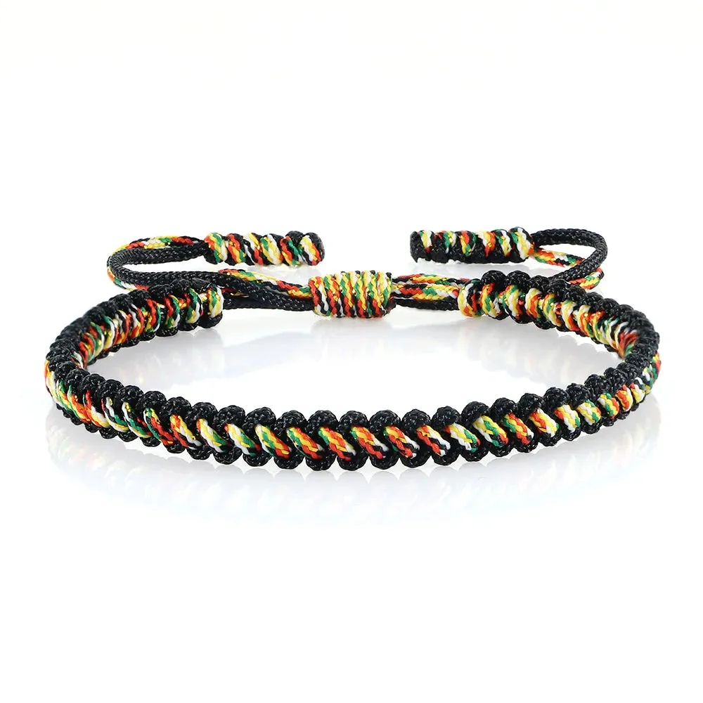 Tibetan Buddhist Lucky Woven Rope Bracelet