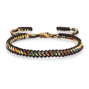 Tibetan Buddhist Lucky Woven Rope Bracelet