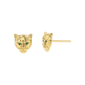 Tiger Stud Earrings