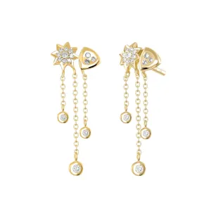Tinkerbell Diamond Earrings