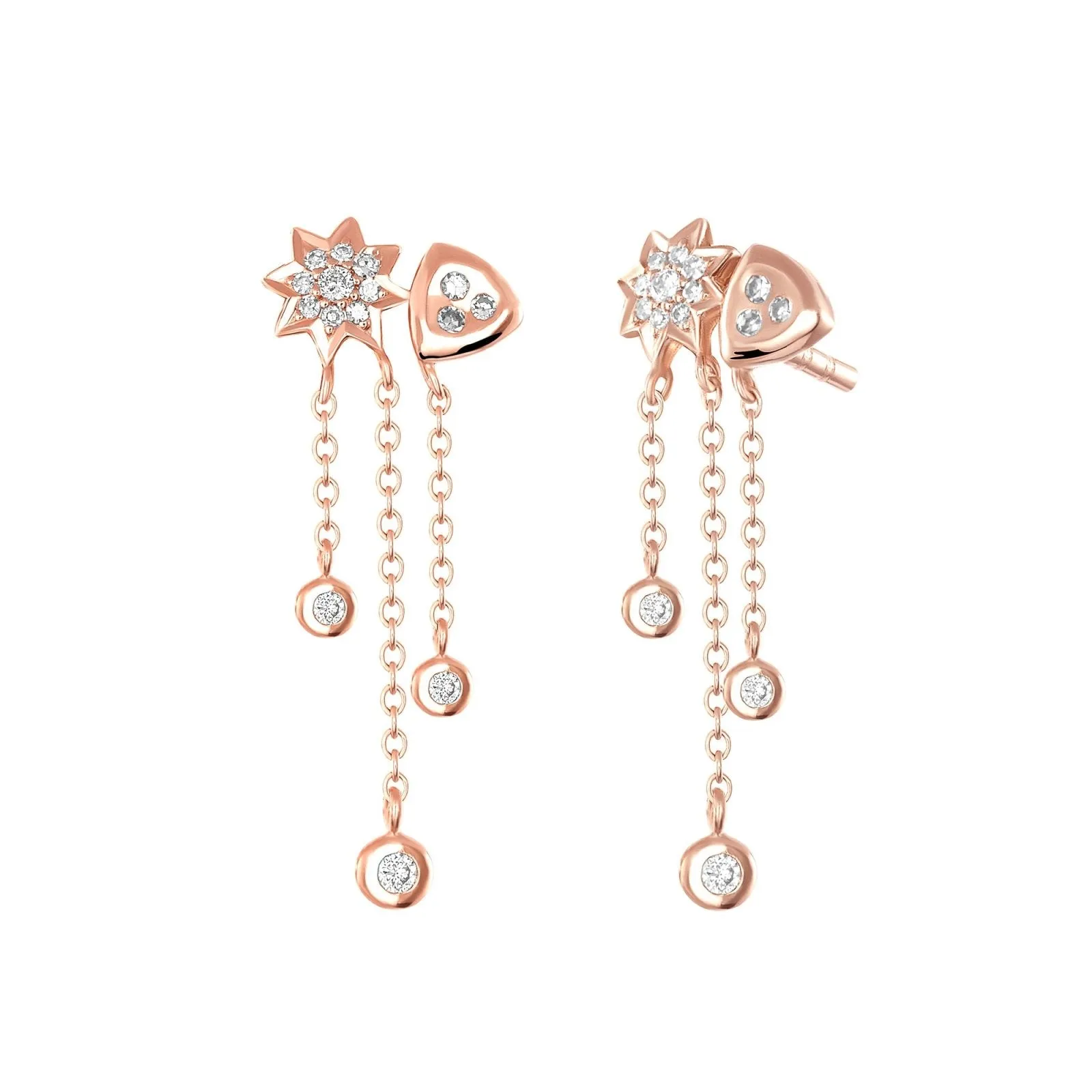 Tinkerbell Diamond Earrings
