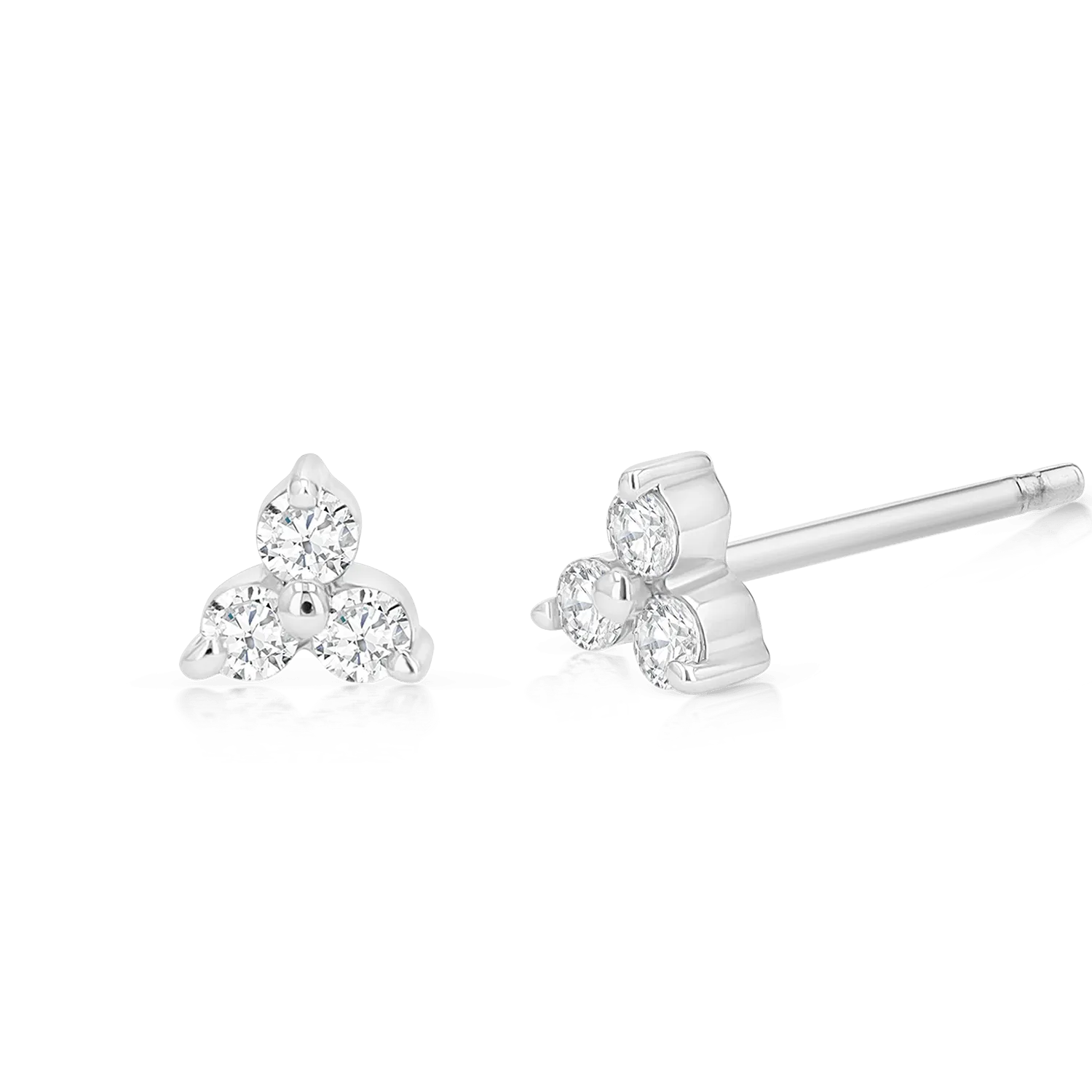 Trio Diamond Studs