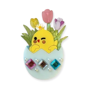 Tulip Tweet - Brooch