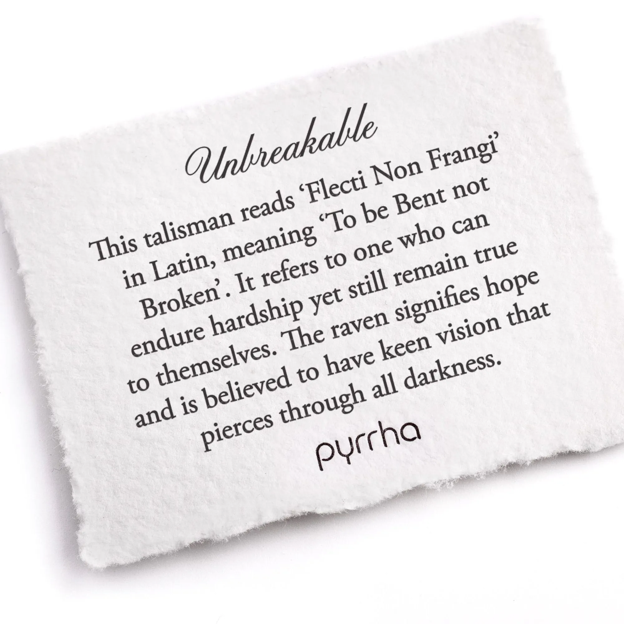 Unbreakable | Two Options