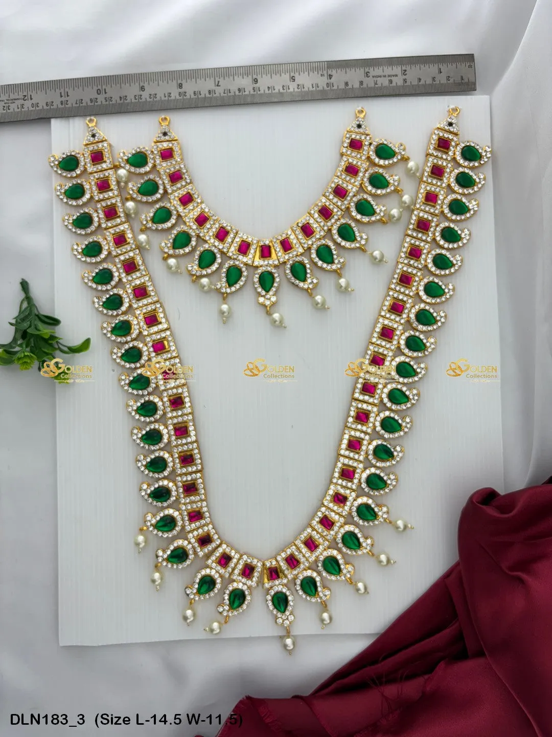 Uncover Timeless Beauty with Antique Long Necklaces DLN-183