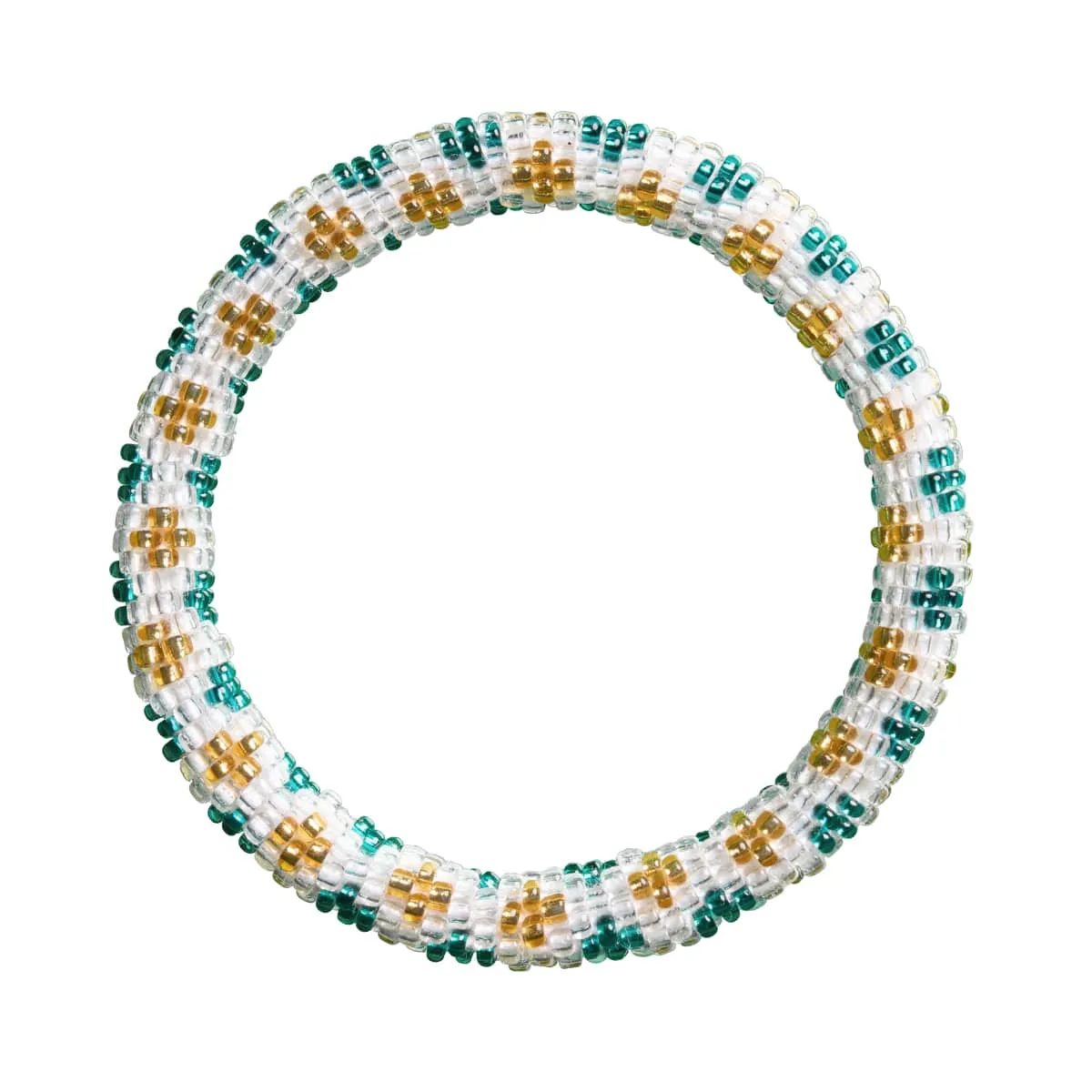 Vampire's Cross | Himalayan Glass Bead Bracelet
