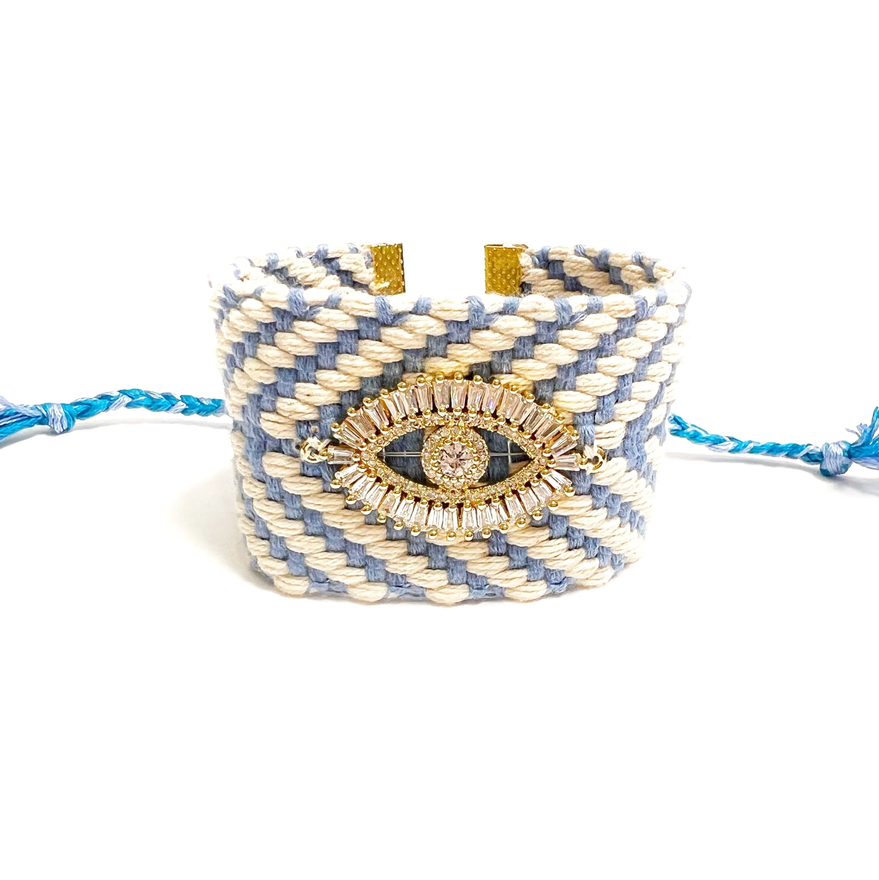 Vana Baguette Eye Bracelet
