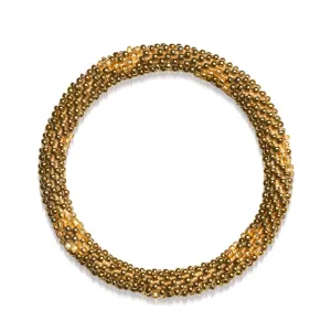 Venetian Gold | Himalayan Glass Bead Bracelet